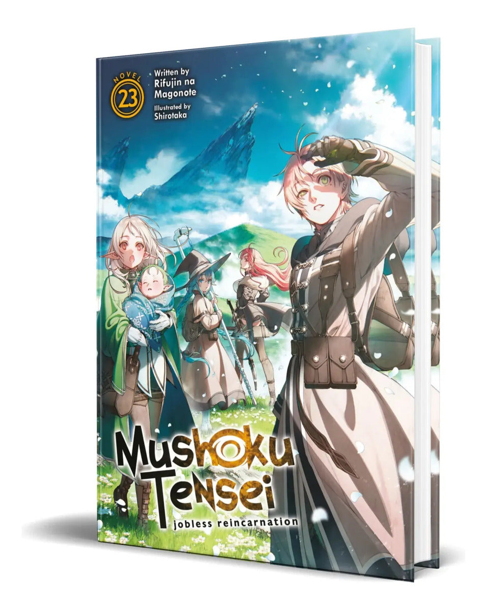 Portada de Libro Mushoku Tensei Vol.23 Jobless Reincarnation Original