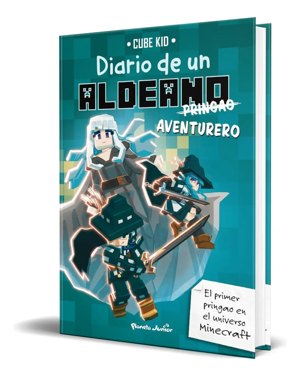 Portada de Libro Minecraft [ Diario De Un Aldeano Pringao ] Original