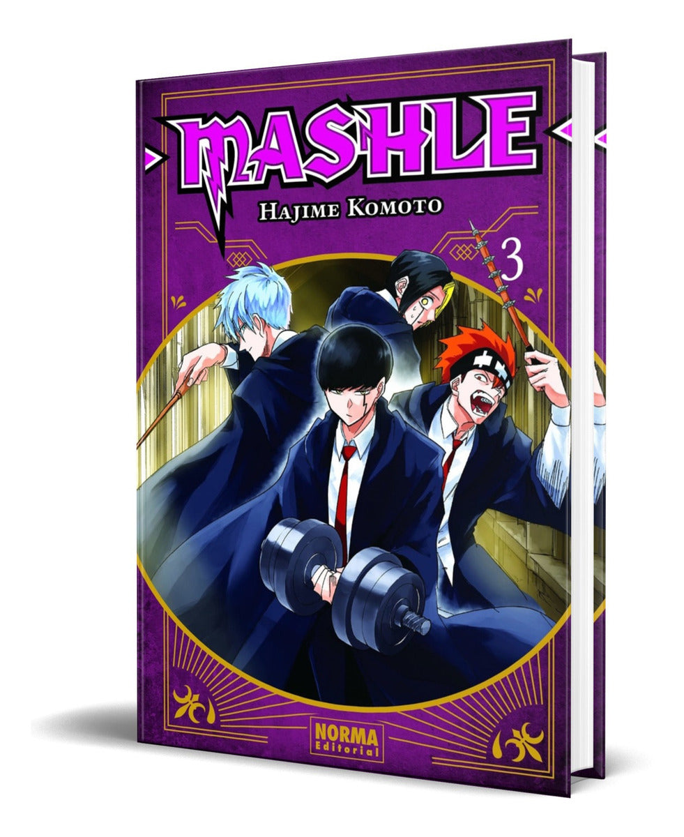 Portada de Libro Mashle Vol.3 [ Hajime Komoto ] Original