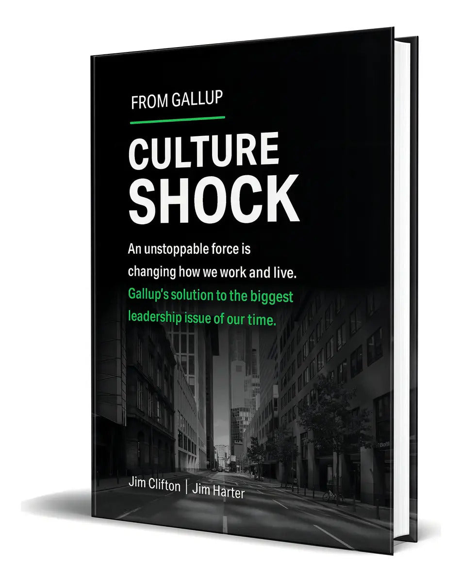 Portada de Culture Shock, De Jim Clifton. Editorial Gallup Press, Tapa Dura En Inglés, 2023