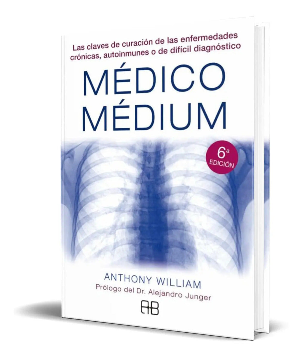 Portada de Libro Médico Médium [ William Anthony ] Original