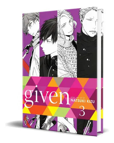 Portada de Given Vol.3, De Natsuki Kizu. Editorial Viz Llc, Tapa Blanda En Español, 2020