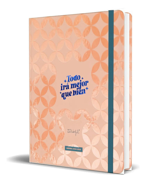Portada de Agenda Todo Irá Mejor Que Bien [ Mr. Wonderful ] Original