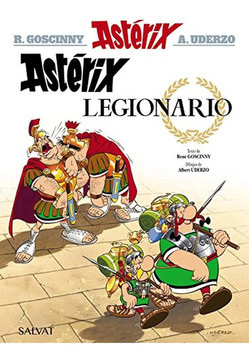 Portada de Astérix Legionario, De Goscinny, René. Editorial Bruño, Tapa Dura En Español