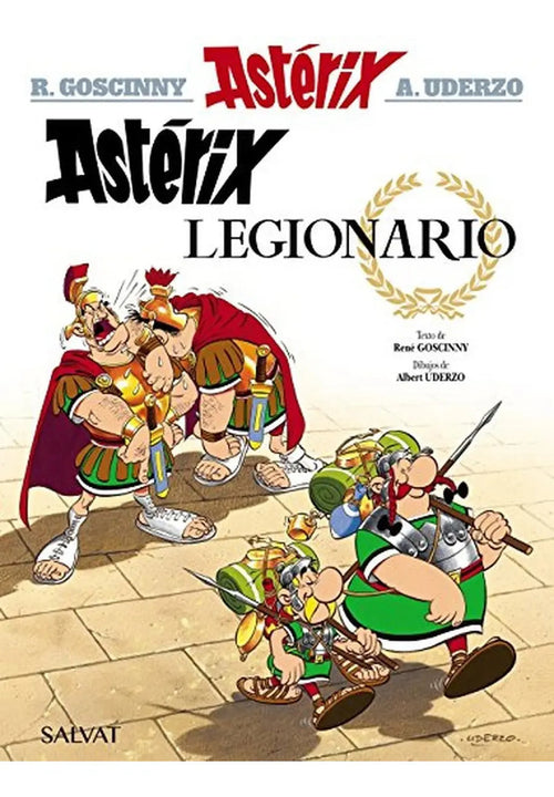 Portada de Astérix Legionario, De Goscinny, René. Editorial Bruño, Tapa Dura En Español