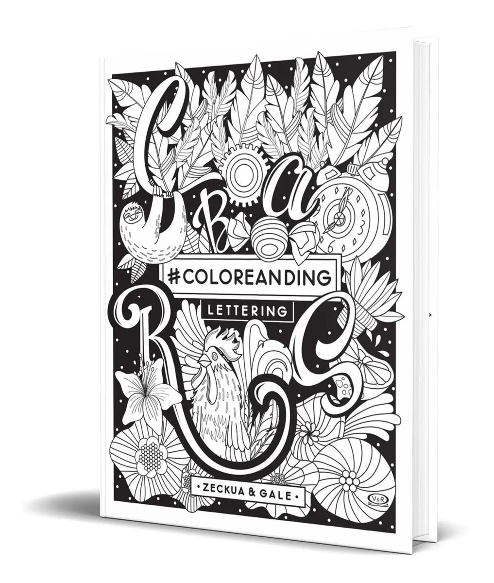 Portada de Libro Para Lettering [ Coloreanding Lettering ] Original
