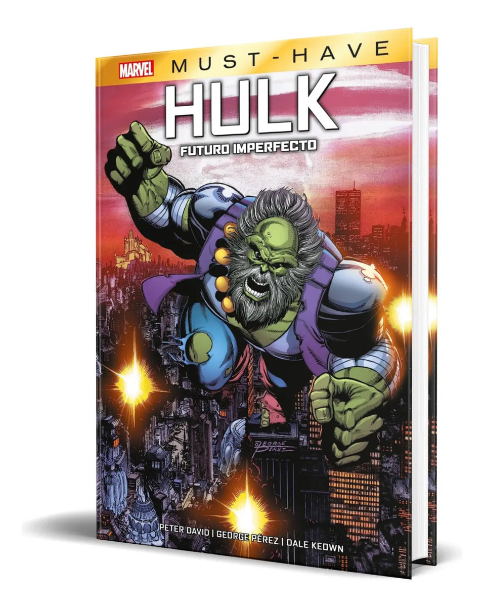 Portada de Libro Hulk: Futuro Imperfecto [ Peter David ] Original