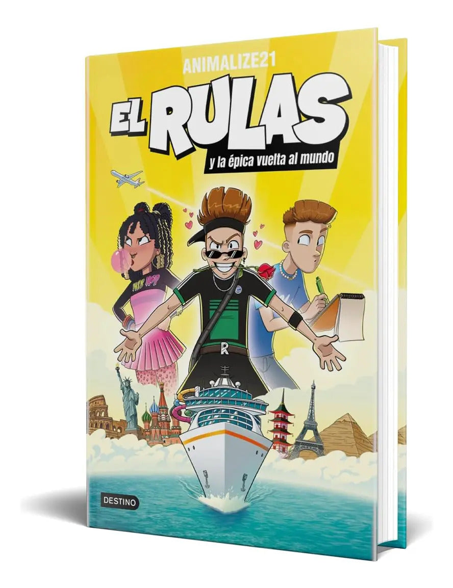 Portada de Libro El Rulas Vol. 3 [ La Epica Vuelta Al Mundo ] Original