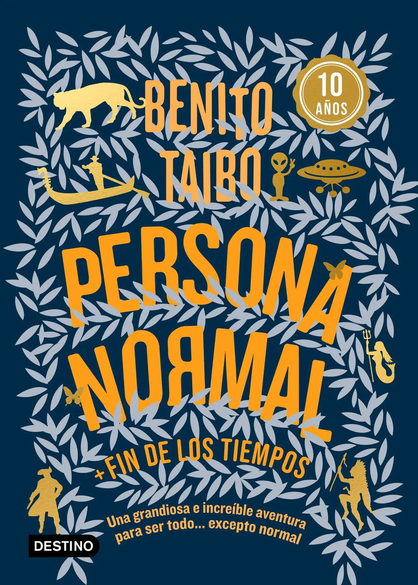 Portada de Persona Normal (azul), De Taibo, Benito. Destino Joven Editorial Destino México, Tapa Blanda En Español, 2021