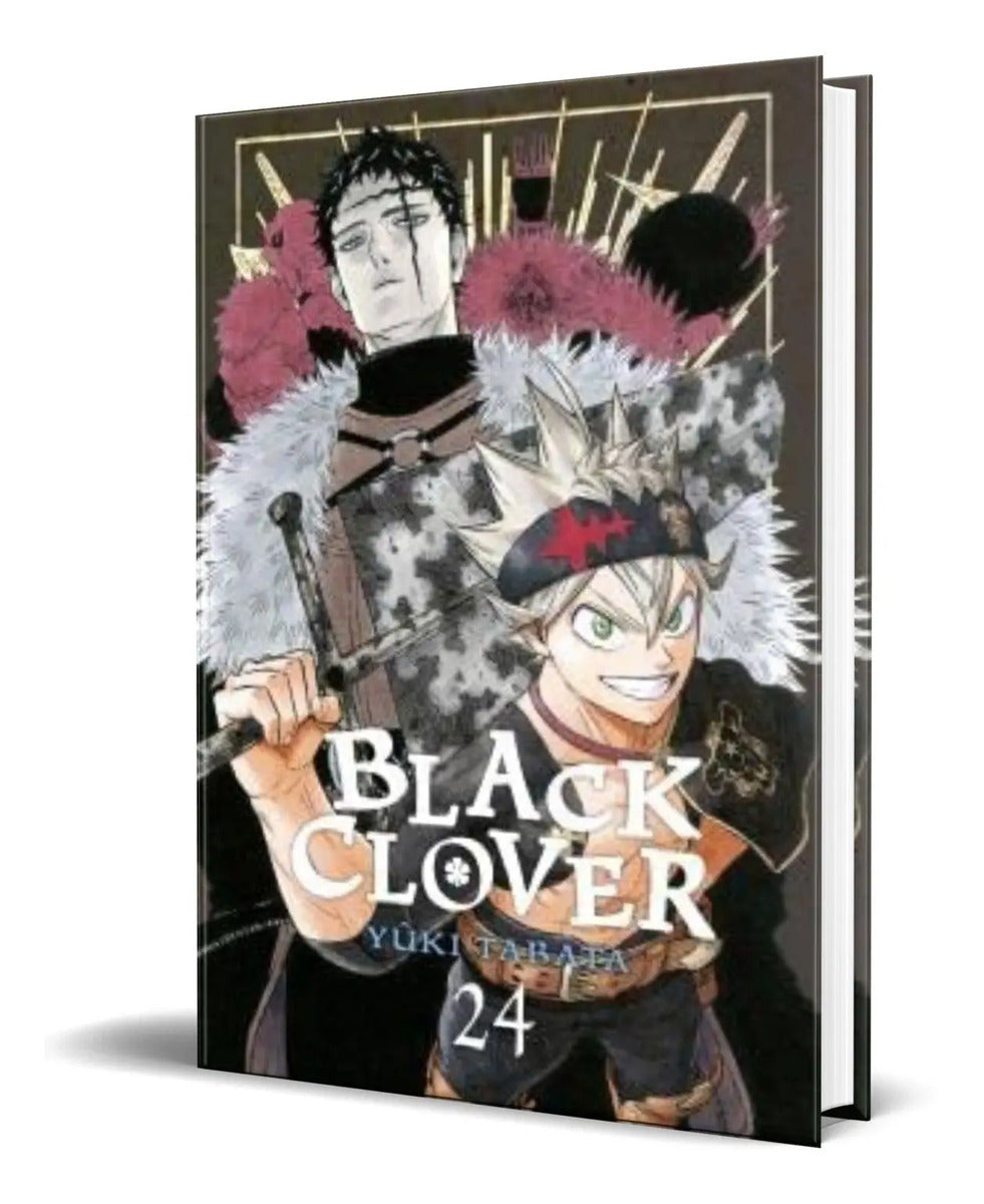 Portada de Libro Black Clover Vol.24 [ Yuuki Tabata ] Original