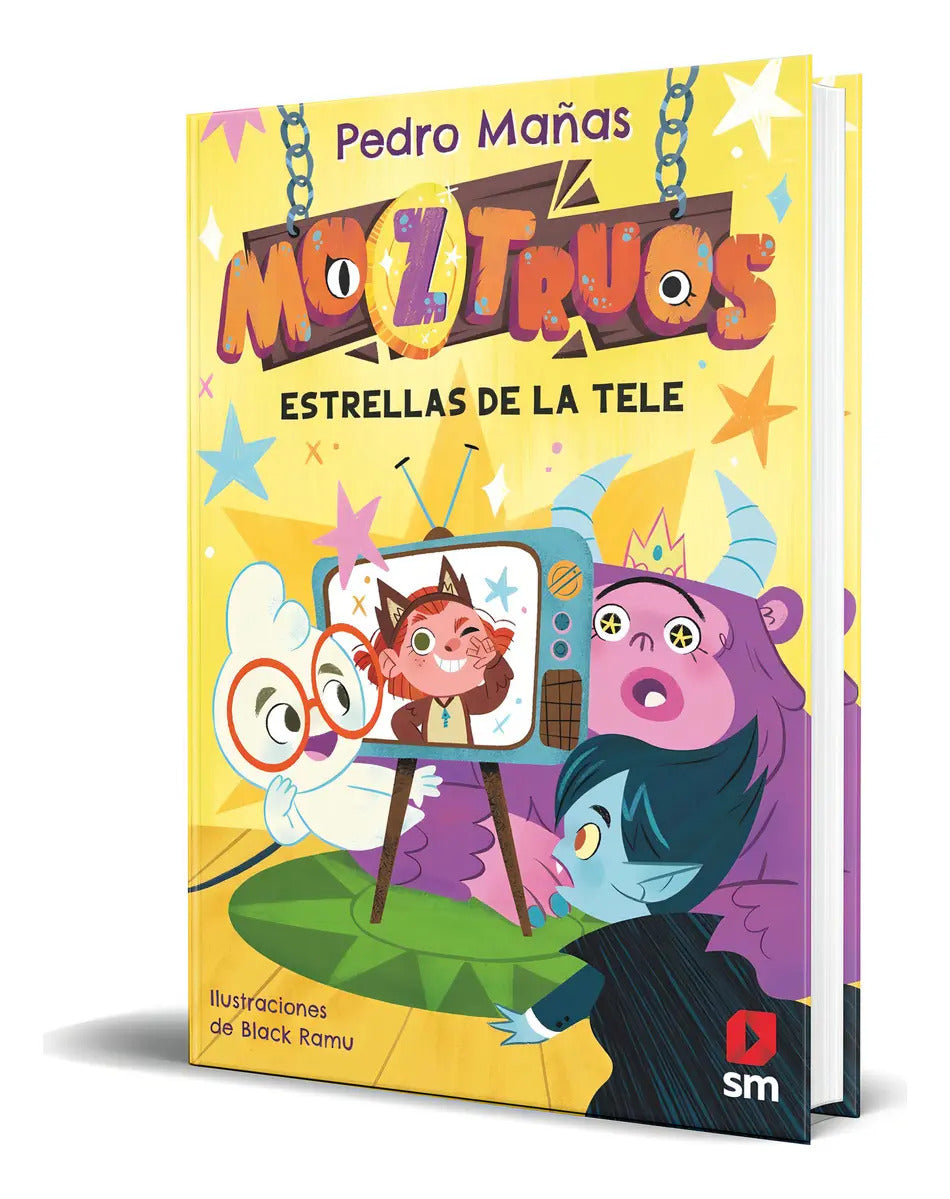 Portada de Libro Moztruos Vol.4 [ Estrellas De La Tele ] Original, De 0. Editorial Ediciones Sm, Tapa Blanda En Español, 2024