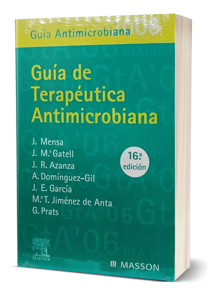 Portada de Libro Guía De Terapéutica Antimicrobiana [ Original ]
