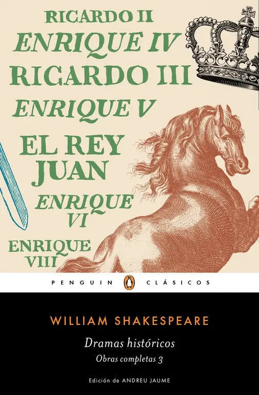 Portada de Dramas Historicos Obra Completa 3 - Shakespeare,william