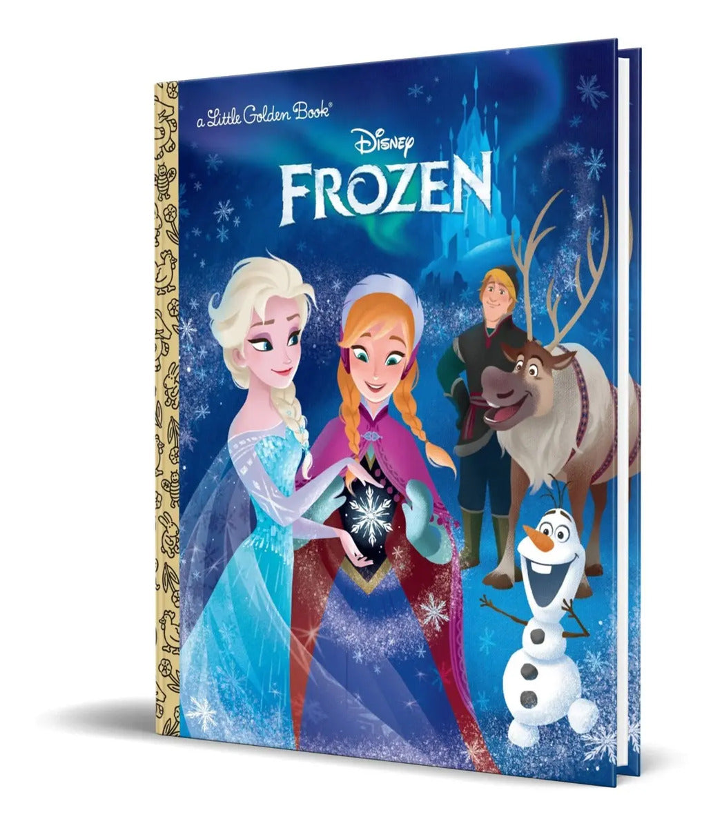 Portada de Libro Para Niños Disney Frozen [inglés] Cuento