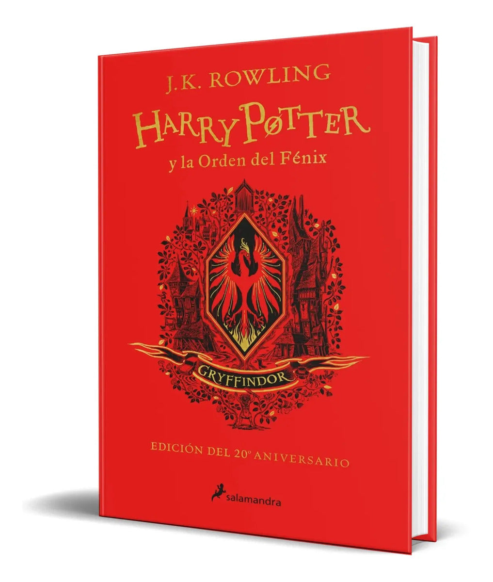 Portada de Harry Potter Y La Orden Del Fénix [ Gryffindor ] Pasta Dura