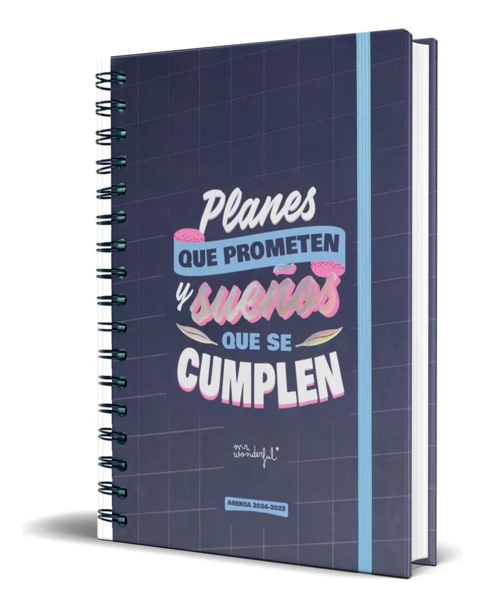 Portada de Agenda Planes Que Prometen Y Sueños Que Se Cumplen Original