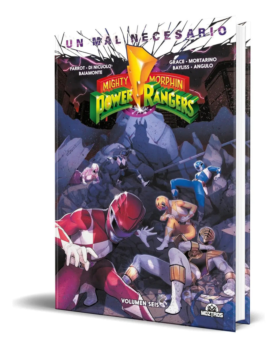 Portada de Libro Mighty Morphin Power Rangers Vol.5 [ Original ]