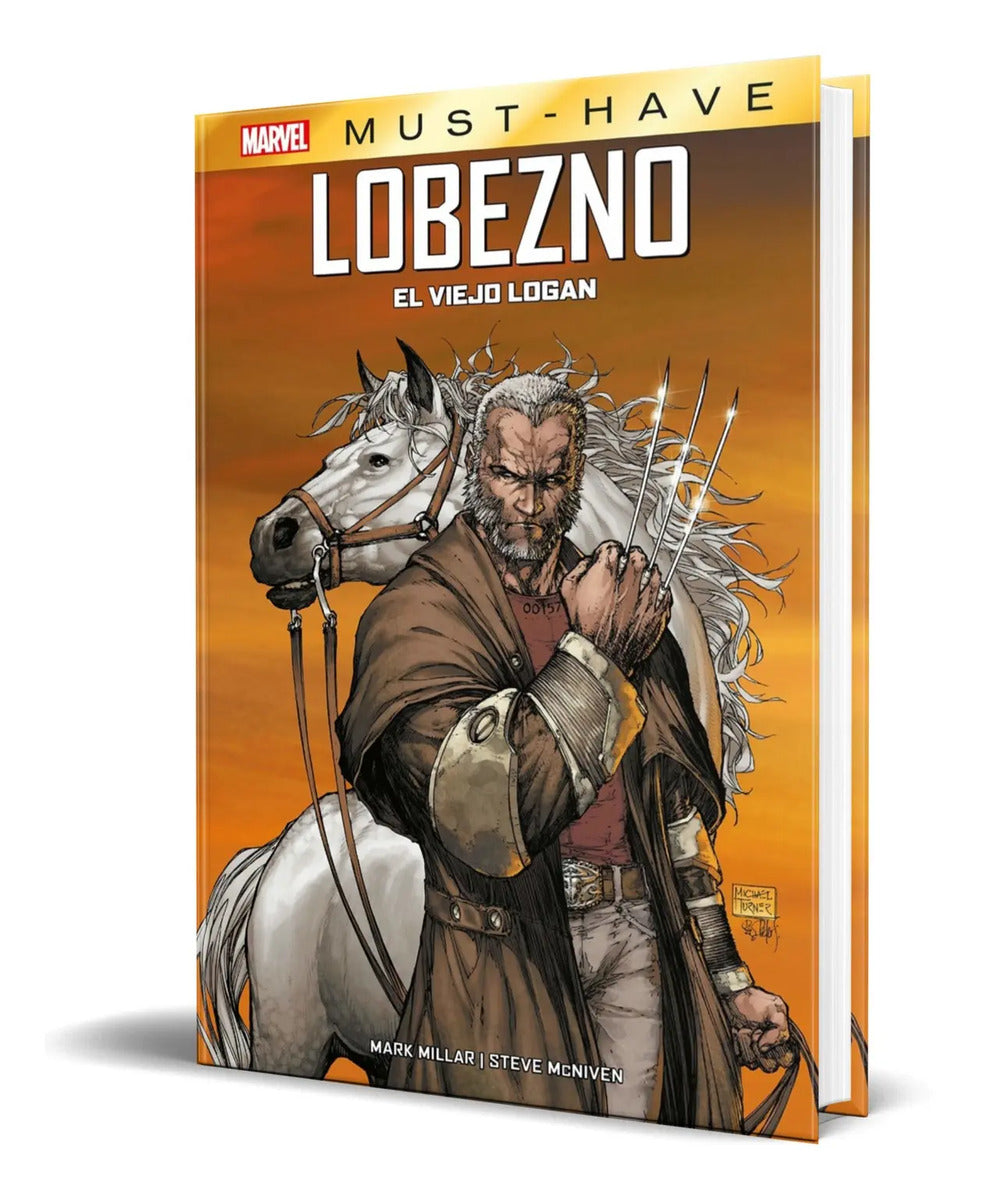 Portada de Libro Lobezno [ El Viejo Logan ] Marvel Must Have