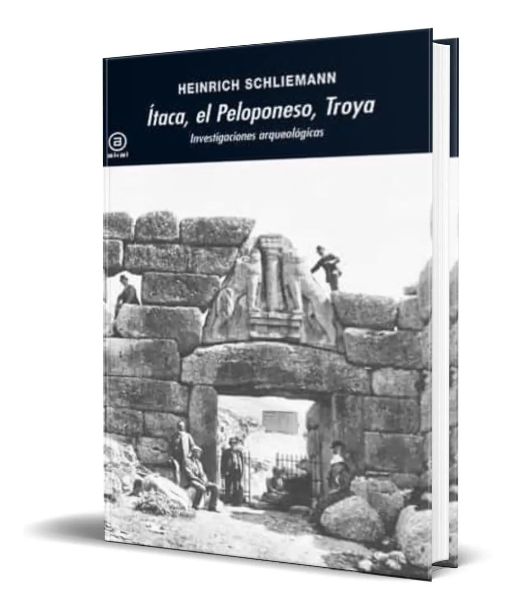 Portada de Libro Itaca, El Peloponeso, Troya [ Heinrich ] Original