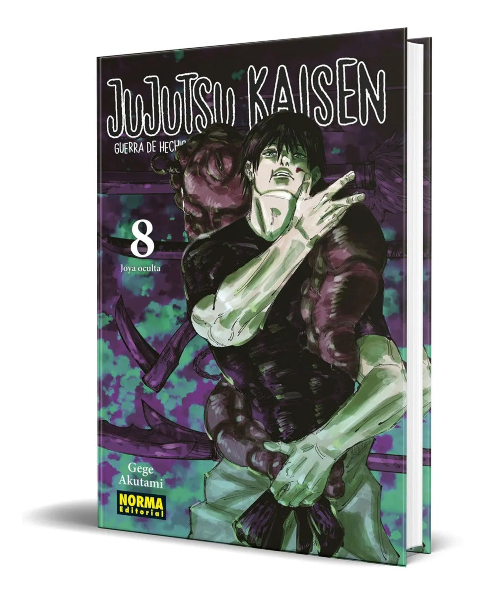 Portada de Libro Jujutsu Kaisen Vol.8 [ Gege Akutami ] Original