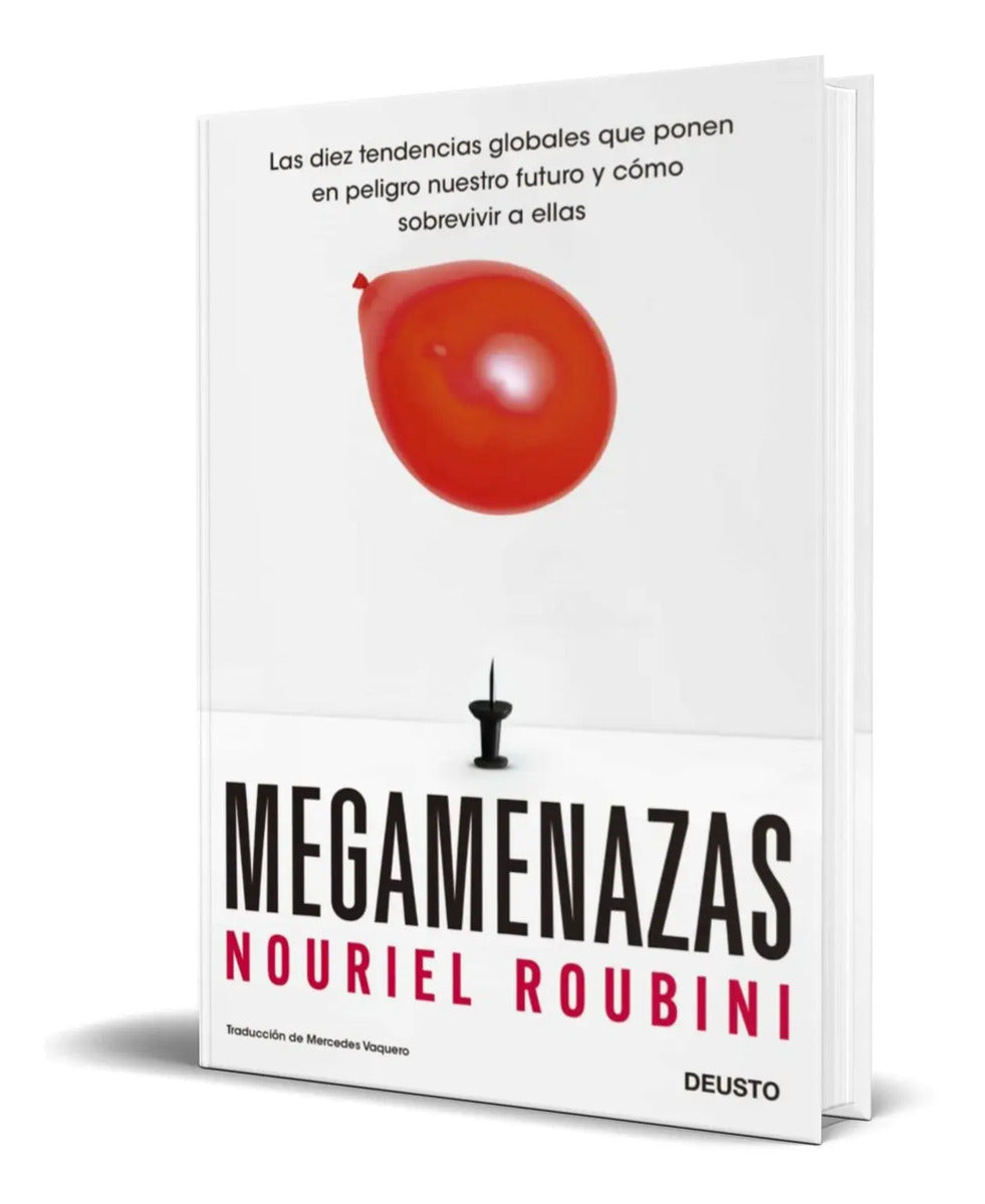 Portada de Libro Megamenazas [ Nouriel Roubini ] Original