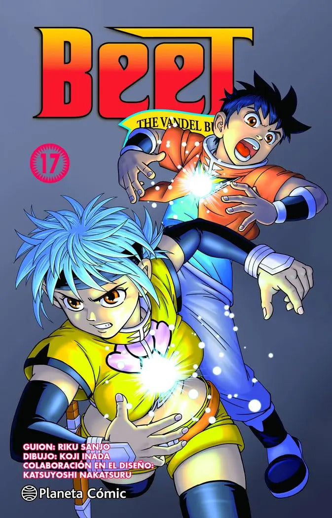 Portada de Beet The Vandel Buster Nº 17, De Sanjo, Riku., Vol. 17. Editorial Planeta Cómic, Tapa Blanda En Español