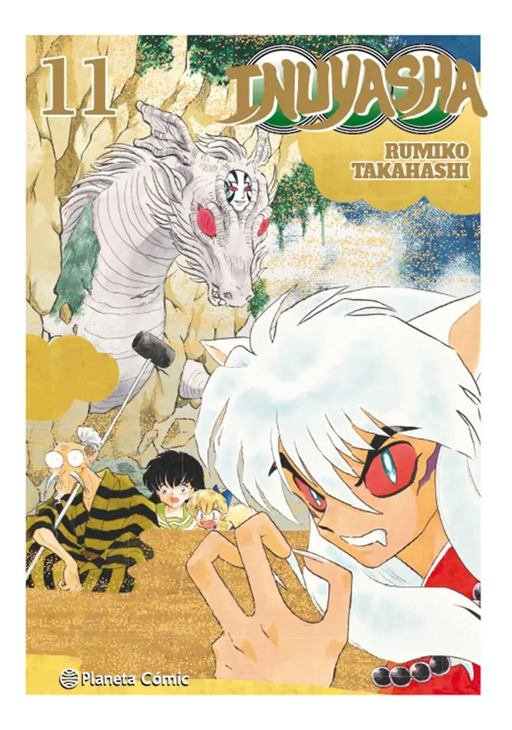 Portada de Inuyasha Nº 11/30: Inuyasha, De Takahashi, Rumiko., Vol. 11. Editorial Planeta Cómic, Tapa Blanda En Español