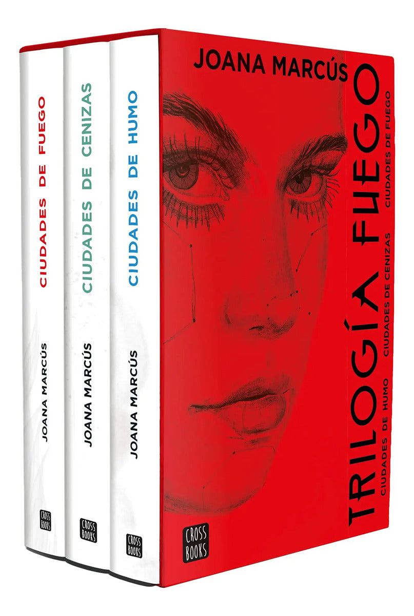 Portada de Libro Estuche Trilogía Fuego [ Joana Marcús ] Original