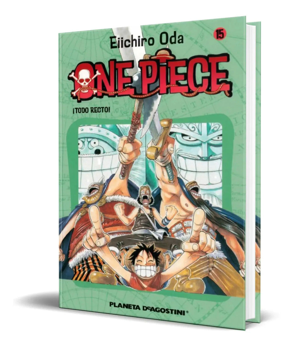 Portada de Libro One Piece Vol. 15 [ Eiichiro Oda ] Original