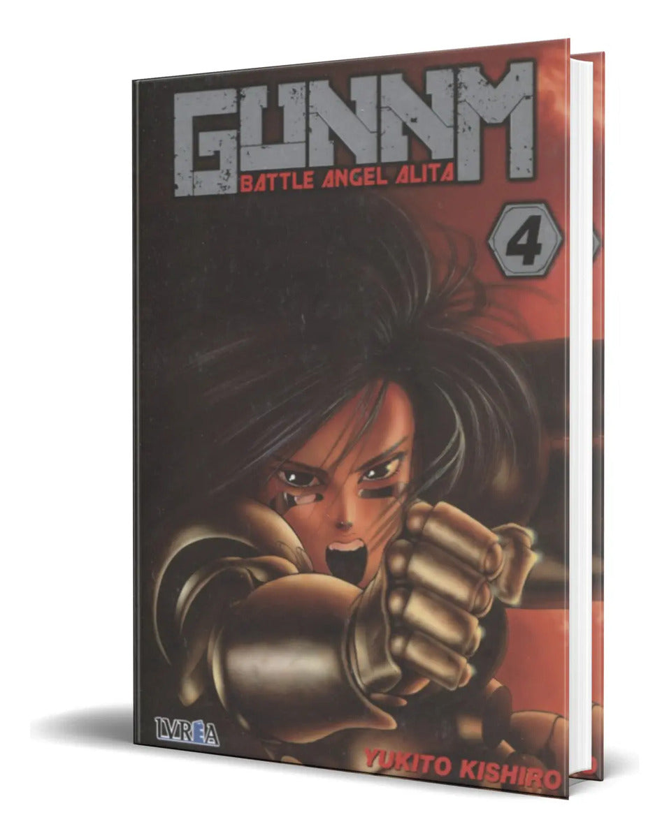 Portada de Cómic Gunnm Vol.4 [ Battle Angel Alita ] Español
