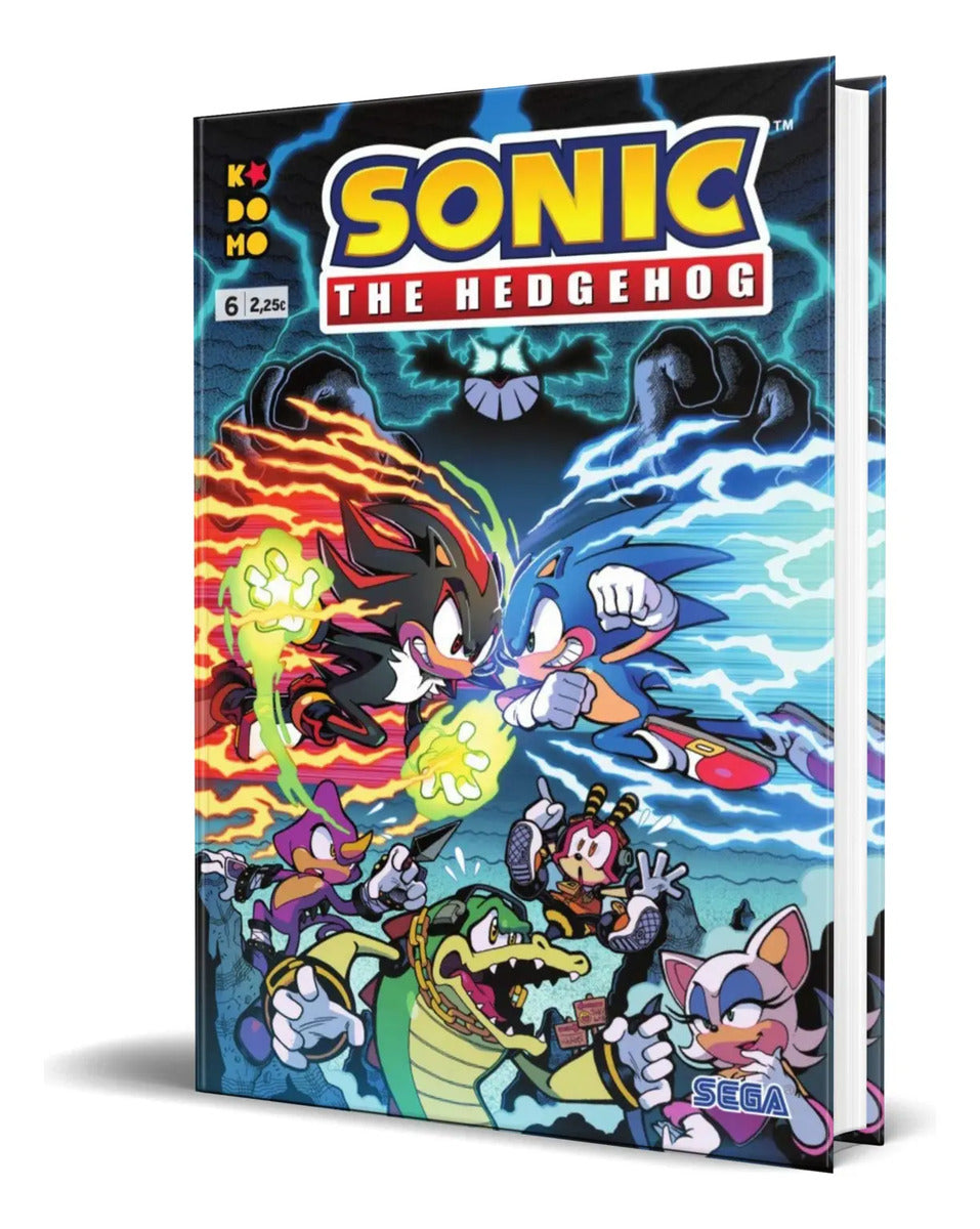 Portada de Libro Sonic [ The Hedhegog Vol.6 ] Original