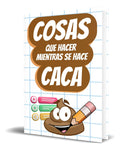 Portada de Libro Cosas Que Hacer Mientras Se Hace Caca [ Original ]