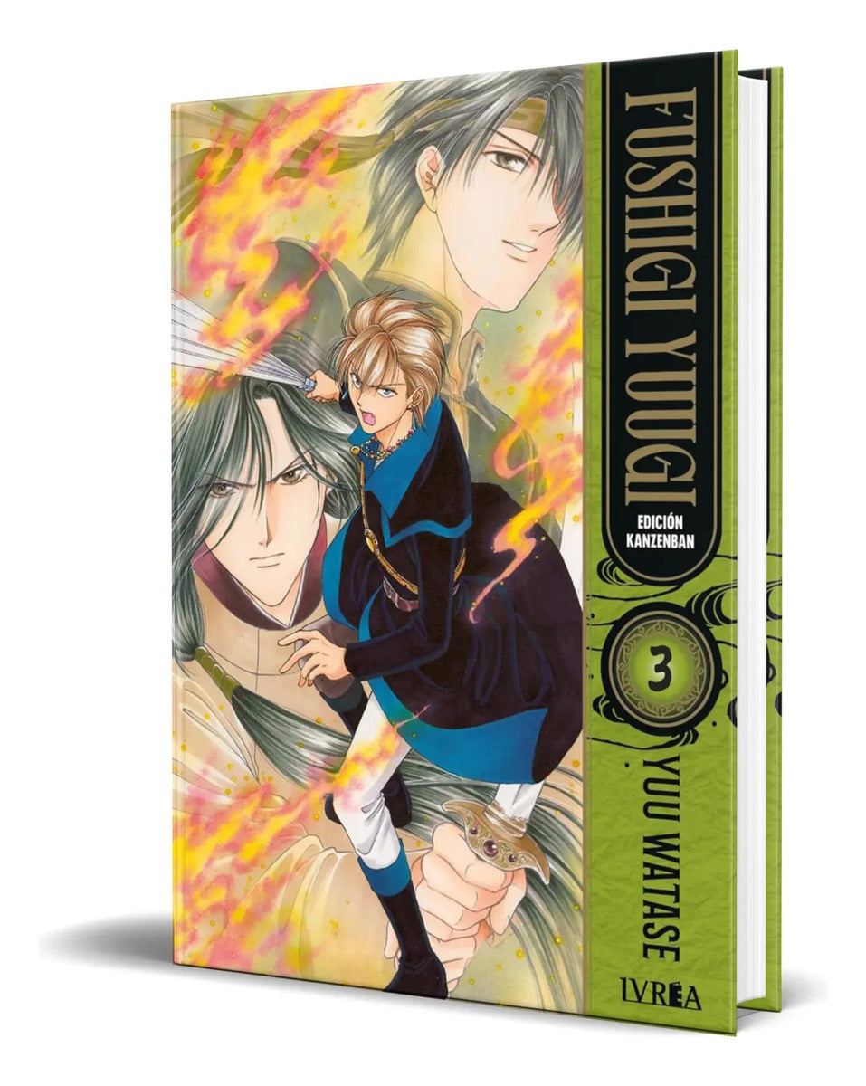 Portada de Libro Fushigi Yuugi Vol.3 [ Edición Kanzenban ] Original