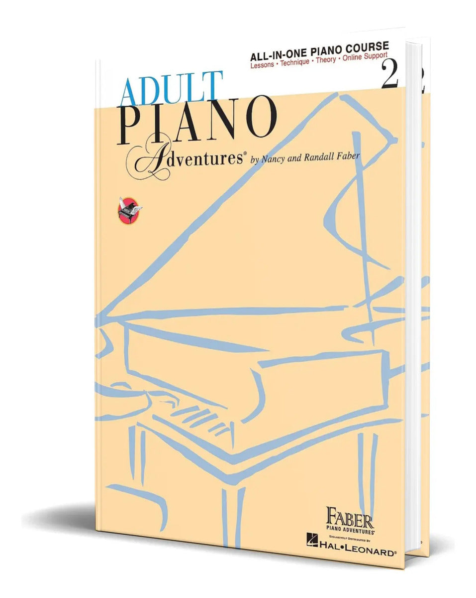 Portada de Libro Adult Piano Adventures Vol.2 [ Nancy Faber ] Original