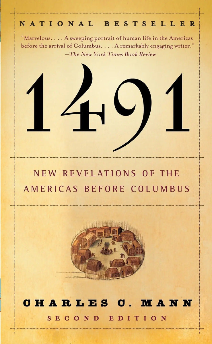 Portada de 1491 (second Edition) - Charles C. Mann (1kz)