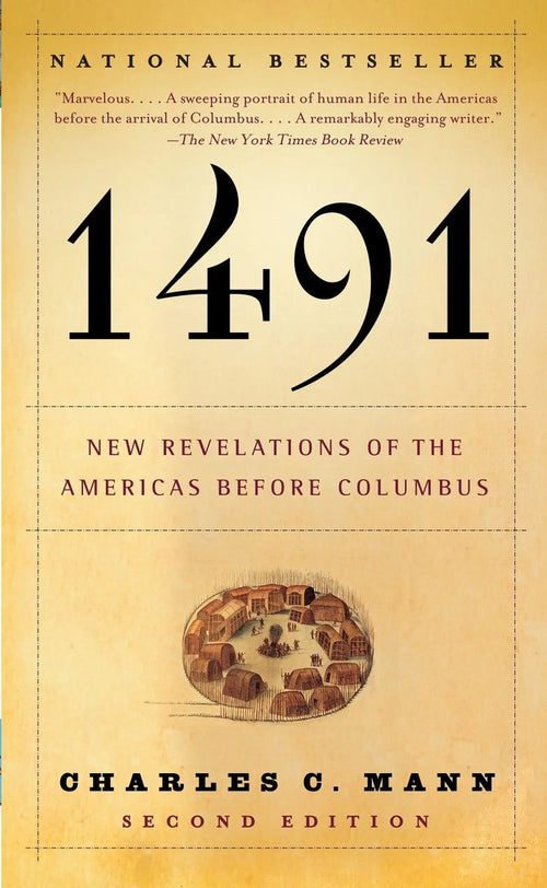 Portada de 1491 (second Edition) - Charles C. Mann (1kz)