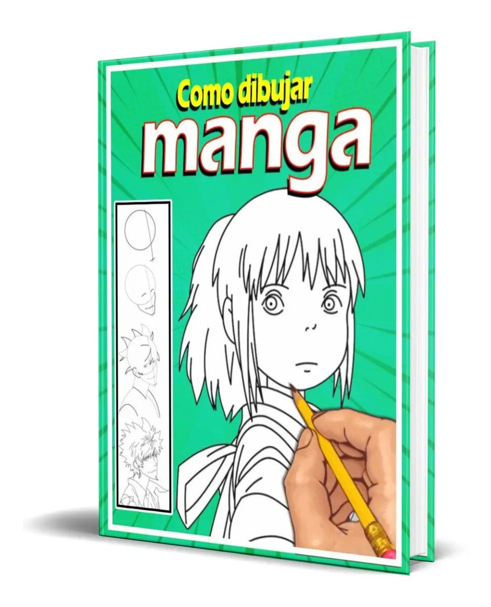 Portada de Libro Como Dibujar Manga [ Christina Johnny ] Original