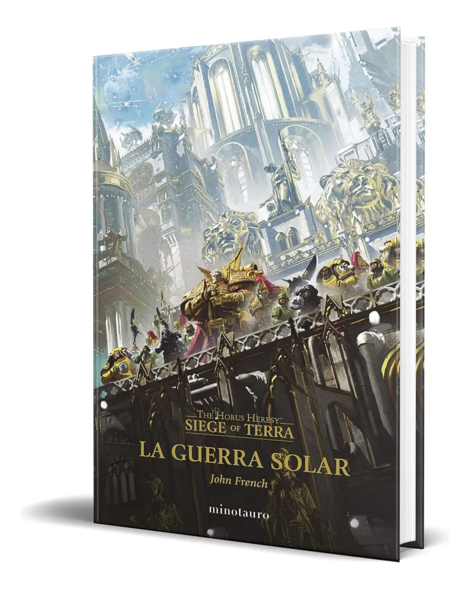 Portada de La Guerra Solar [ Siege Of Terra Vol. 1 ] Español Original