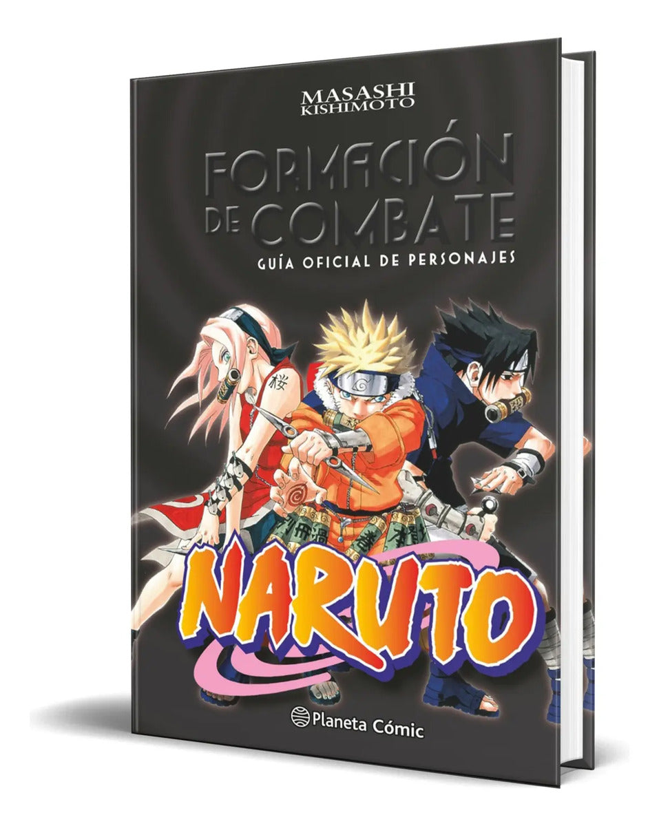 Portada de Libro Naruto Guía Vol.1 [ Masashi Kishimoto ] Original