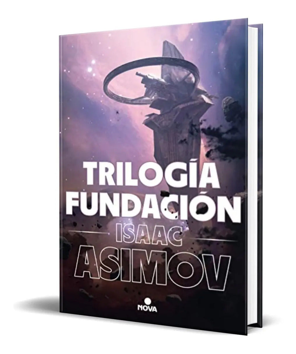 Portada de Trilogía Fundación [ Edición Ilustrada ] Pasta Dura Original