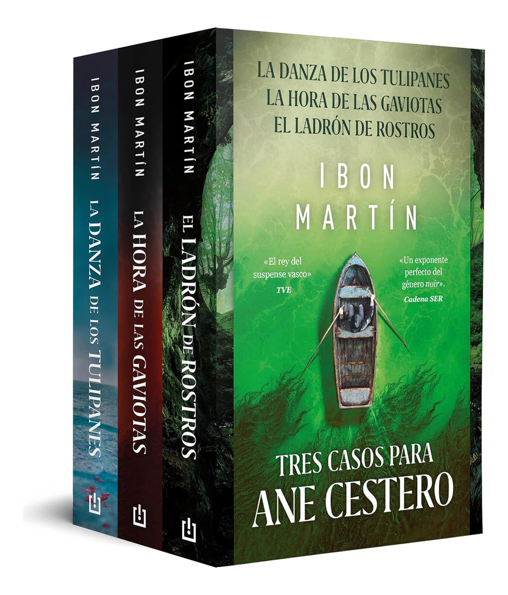 Portada de Libro Tres Casos Para Ane Cestero [ Ibon Martin ] Original
