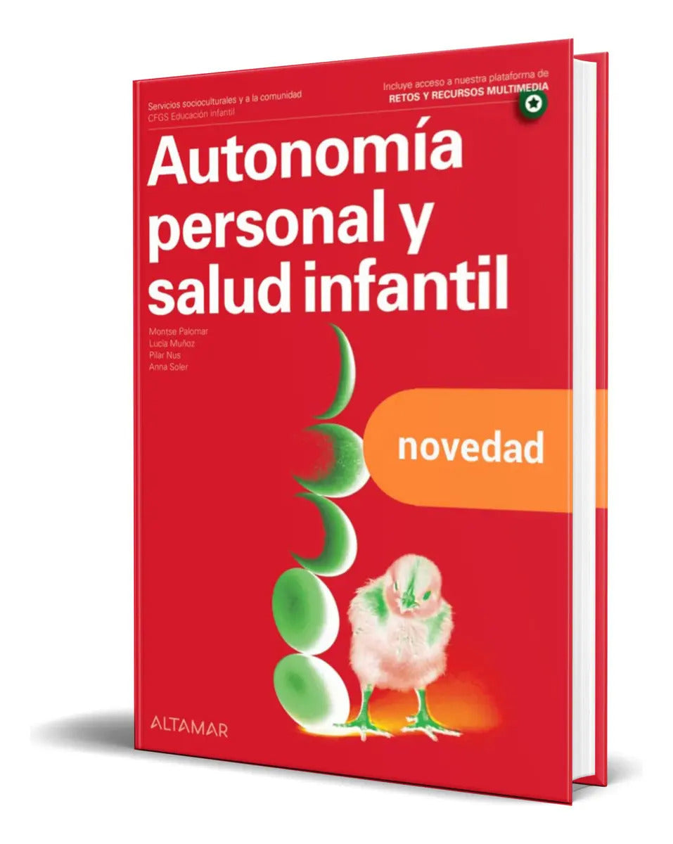 Portada de Libro Autonomía Personal Y Salud Infantil [ Original ], De A. Soler M. Palomar. Editorial Altamar, Tapa Blanda En…