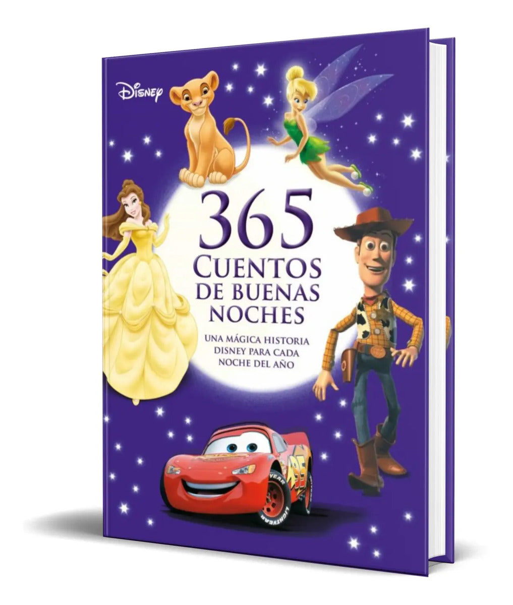 Portada de Libro 365 Cuentos De Buenas Noches [ Walt Disney ] Original