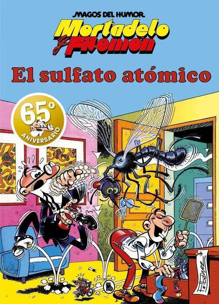 Portada de Mortadelo Y Filemon. El Sulfato Atomico (magos Del Humor 1), De Ibañez, Francisco. Mortadelo Y Filemón, Vol. 1. E…