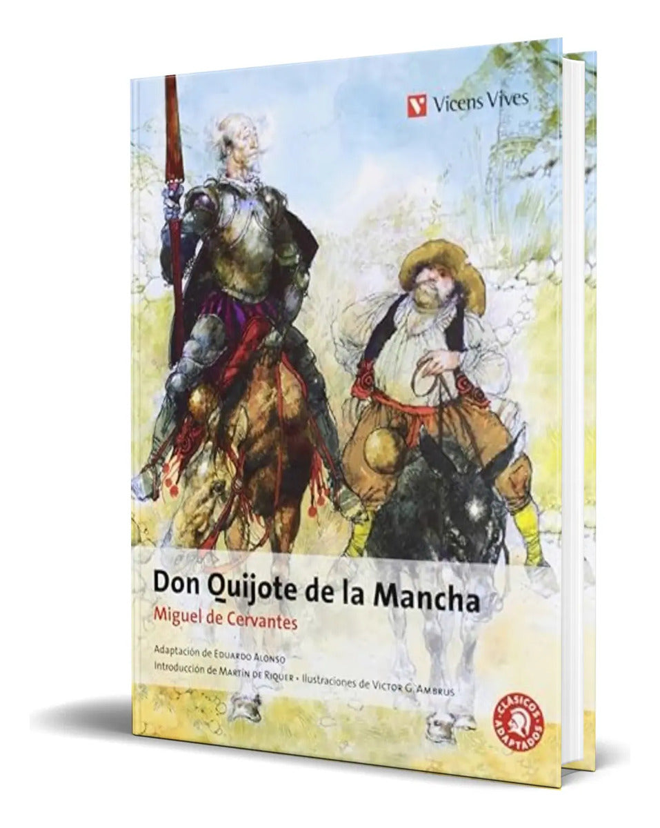Portada de Libro Don Quijote De La Mancha [ Miguel De C. ] Original