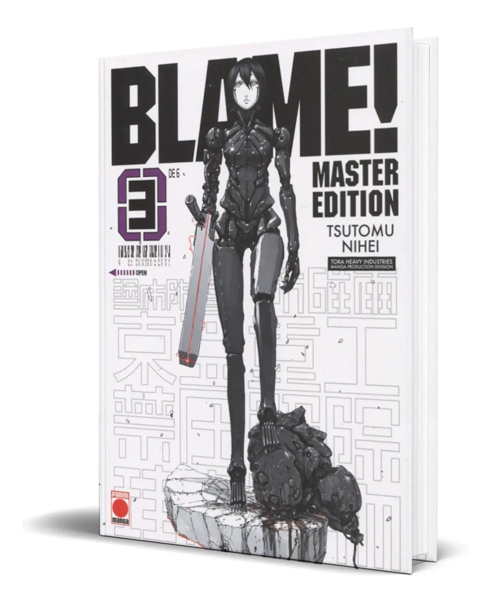 Portada de Libro Blame! Master Edition Vol.3 [ Tsutomu Nihei] Original