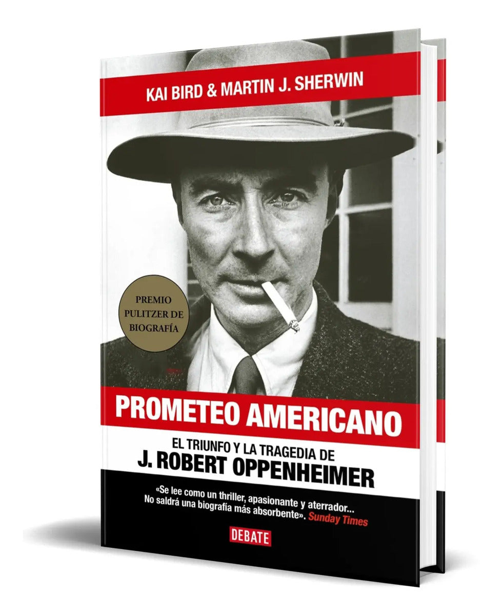 Portada de Libro Prometeo Americano [ J. Robert Oppenheimer] Original