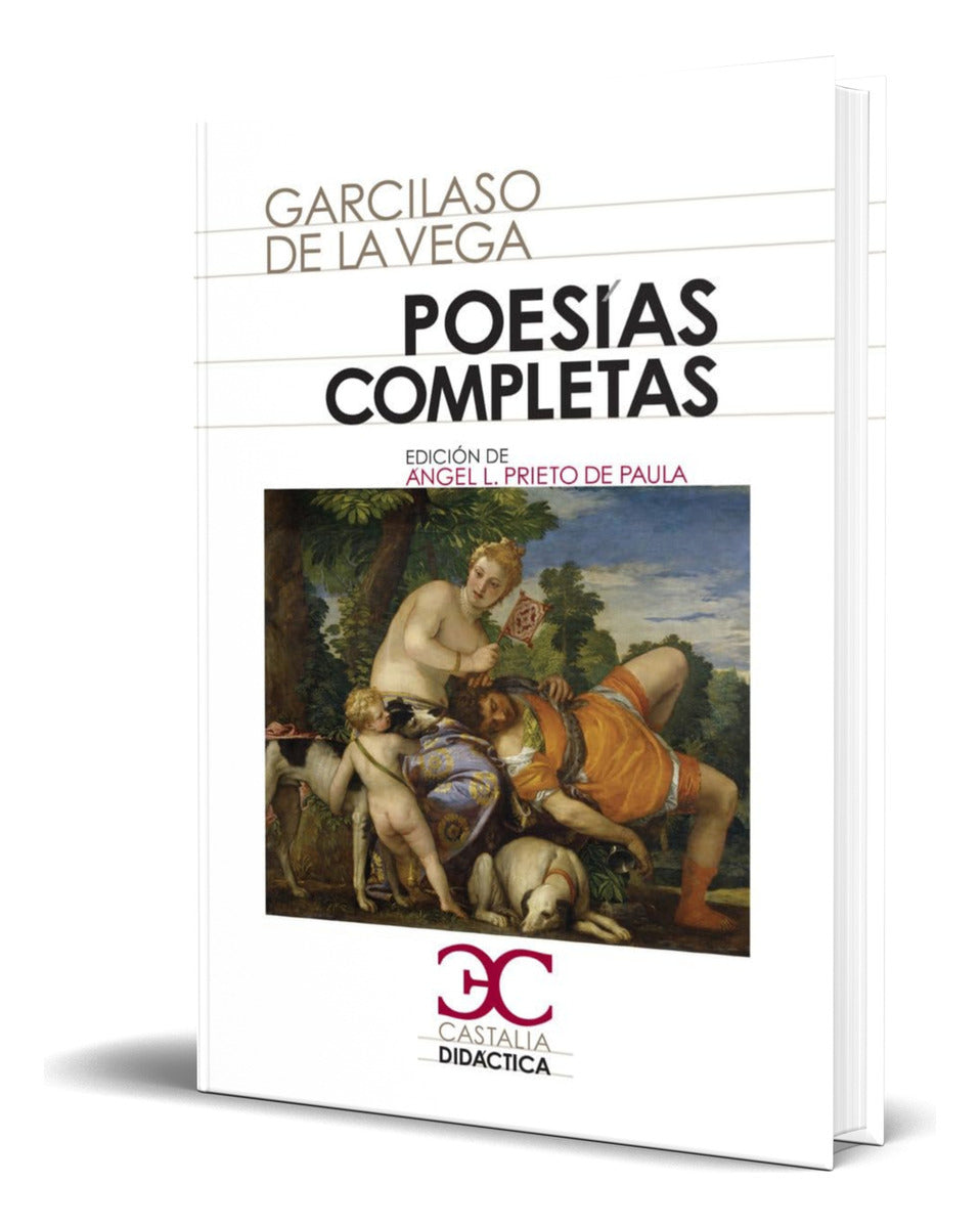 Portada de Libro Poesías Completas [ Garcilaso De La Vega ] Original