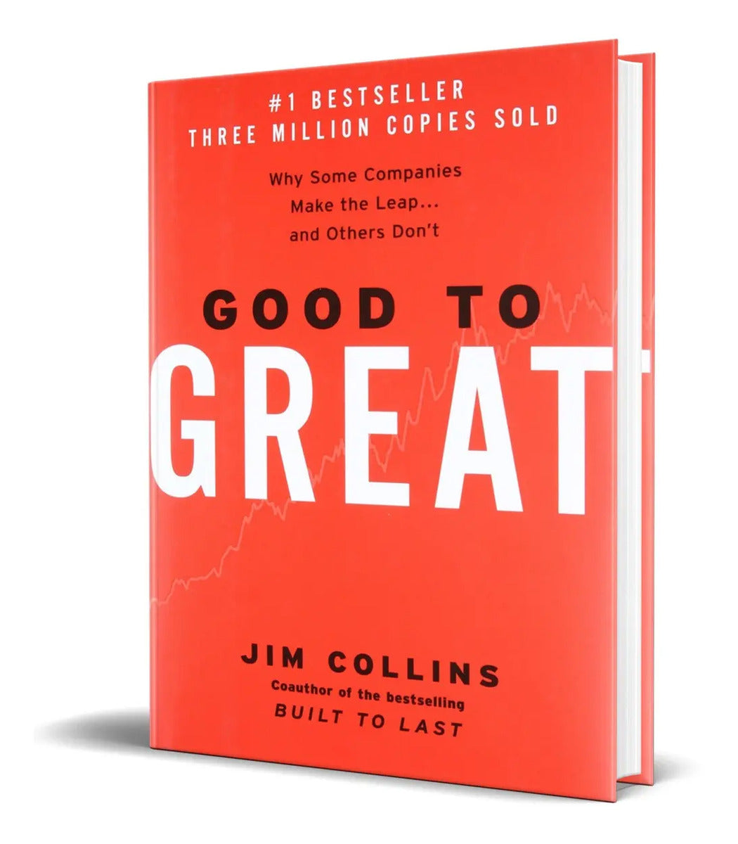Portada de Libro Good To Great - Jim Collins [ Hardcover ] Original