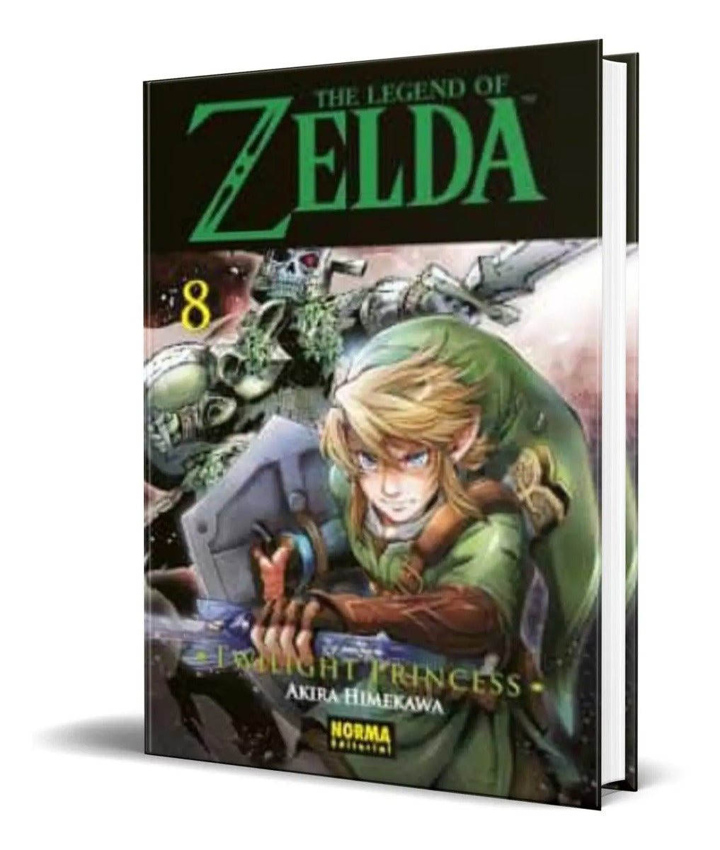 Portada de Libro The Legend Of Zelda [ Twilight Princess 8 ] Original